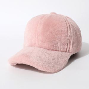 Casquette de baseball unisexe en fausse fourrure chaude et tendance pour l'hiver, style sportif, peluche réglable, luxe, pour l'extérieur, vente en gros - Product Image 3