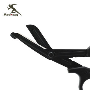 Tijeras universales de utilidad de plástico de acero inoxidable directo de fábrica, tijeras para traumatismos médicos, tijeras de vendaje para botiquín de primeros auxilios - Product Image 2