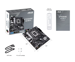 เมนบอร์ด PRIME H610M-A LGA1700 Micro-ATX รุ่นใหม่ปี 2026 รองรับ DDR5 M.2 SATA USB3.2 สำหรับ Intel เจนเนอเรชั่น 12 และ 13 สำหรับคอมพิวเตอร์ตั้งโต๊ะ - Product Image 5