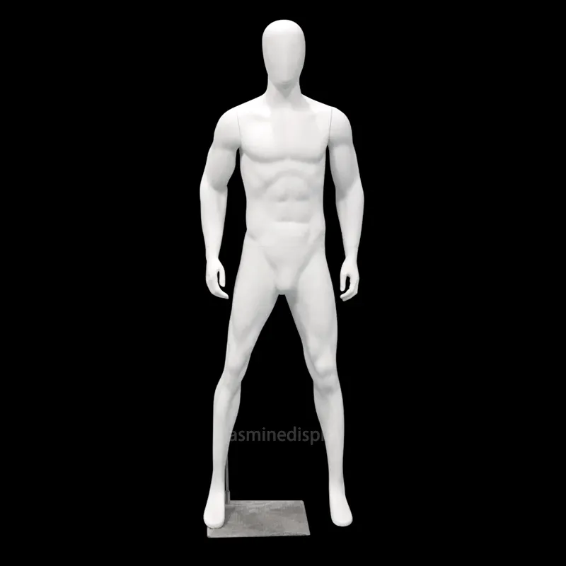 Abstract head gold full body sitting male mannequin for sale