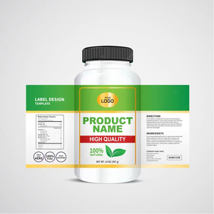 תוויות ויניל עמידות למים עם הדבקה חזקה לגליל בקבוקי תרופות, תוויות קידום מכירות עם לוגו בהתאמה אישית, יוקרתיות, כסופות, דבק Bopp - Product Image 2