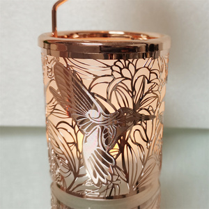 Großhandel Kolibri Rotierender Kerzenhalter Gold Drehbarer Teelichthalter für Ehefrau und Kindergeschenke - Product Image 5