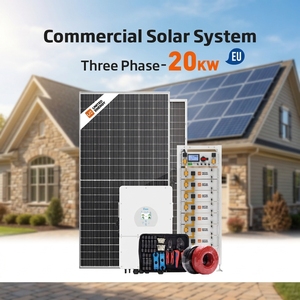 Sistema <span class=keywords><strong>solar</strong></span> trifásico todo en uno de 20kW 40kWh, <span class=keywords><strong>kit</strong></span> completo con inversor, baterías, paneles y soporte para una fácil instalación - Product Image 1