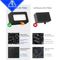 Filtre à air au charbon actif Mellow Premium pour la série Bambu Lab X1C / P1P / P1S |   Filtre purificateur universel pour pièces d'imprimante 3D
