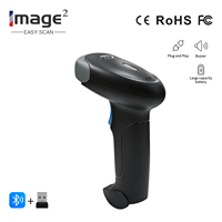 Escáner de Código de Barras Inalámbrico HC-710B con Sensor CMOS, Bluetooth, Multifuncional 2 en 1 (2.4GHz), Diseño Portátil, Automático 1D/2D, 1 Año de Garantía