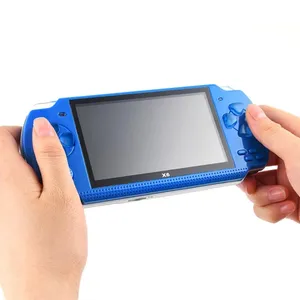 Classic 4.3 Inch Handheld Games Console X6 Portable Game Console 8GB with 2000 Free Games
