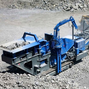 Mobile Metal Jaw Crusher Crushing And Screening Plant