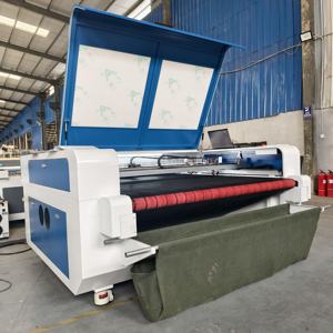 LM-1610 Software Control Laser Cutting Machine Co2 Laser <b>Cutter</b> for Sublimation Plush Toy Fabric Cloth Textile - Product Image 2