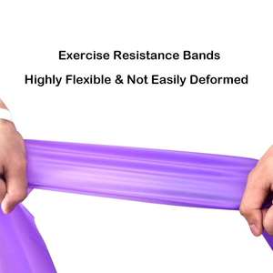 Bandes de résistance personnalisables avec différents niveaux de résistance pour femmes et hommes, idéales pour l'entraînement de force - Product Image 5