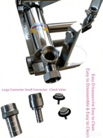 Machine de remplissage semi-automatique pour bouteilles de lotion, huile cosmétique, liquide et eau, pour bidons, outils d'apiculture, machines de remplissage de sucre d'abeille