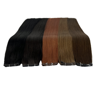 ผม amon แบบรัสเซียผมต่อแบบยืดได้ยาวสองรูผีเสื้อผ้าทอไหมตรงสำหรับถักเปีย - Product Image 6