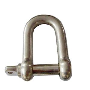 TOYO-INTL Thép Carbon Nhẹ Thép Không Gỉ Đánh Giá Châu Âu Loại <span class=keywords><strong>D</strong></span> Còng <span class=keywords><strong>D</strong></span>ưới Và Bow Còng Palăng Thiết Bị Còng <span class=keywords><strong>D</strong></span>ưới - Product Image 2