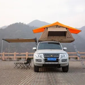 เต็นท์หลังคาอลูมิเนียมแบบแข็ง2คนเต็นท์หลังคารถตั้งแคมป์สกายไลท์ - Product Image 3