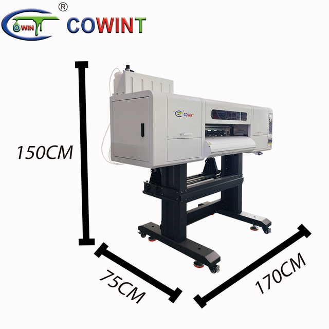 High Speed DTF Printer 60cm T-shirt Printing Machine XP600 I3200 DTF Printer with Shaker