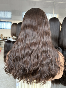 Precio de fábrica Pelucas judías rubias kosher de cabello humano Remy virgen ruso con encaje superior y base de piel - Product Image 3