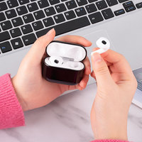 Étui de protection rigide en PC électroplaqué de luxe pour Airpods Pro 2, étui antichoc pour Airpods 5 4 3 2