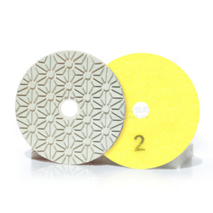 Almohadillas de Pulido Húmedas y Secas de 3 Pasos para Granito, Mármol y Cuarzo, de Alta Calidad para el Mercado Estadounidense, Nuevo Patrón, Color Blanco, Precio Bajo - Product Image 6
