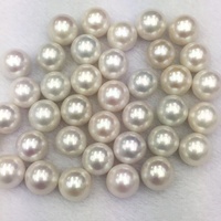 Perles naturelles FZ prix usine, perles de culture d'eau douce bouton demi-percées de qualité 3A (2-10mm) pour la fabrication de boucles d'oreilles, colliers et bagues