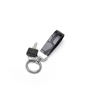 Cynoysure — porte-clé en cuir véritable et métal, logo personnalisé, porte-clé, cadeau