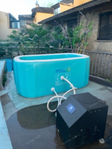 Chất lượng cao ipoolgo <span class=keywords><strong>Inflatable</strong></span> nhà Spa nước nóng phục hồi bồn tắm nước nóng Plunge bồn tắm bồn tắm nước nóng bể sục Jacuzzi hồ bơi - Product Image 5