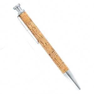 Stylo bille en métal personnalisé de haute qualité avec logo, instrument d'écriture professionnel à motif bois, valeur promotionnelle pour la publicité - Product Image 6