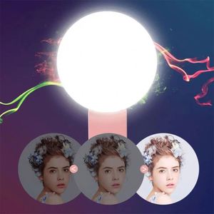X611 Rechargeable Live Filling Lamp <b>Mini</b> Portable Selfie Ring Light <b>Desk</b> Ring Light for Phone Photography Make up for Ladies - Product Image 3