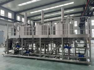 Equipo de elaboración de cerveza automatizado de 3 recipientes de 1000L y 2000L, acero inoxidable 304, con certificación CE - Product Image 3
