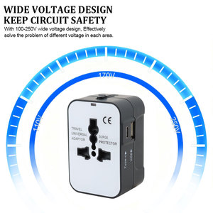<span class=keywords><strong>Adaptateur</strong></span> de voyage universel 2.1A <span class=keywords><strong>USB</strong></span> 2.4A Type-C, <span class=keywords><strong>prise</strong></span> de conversion, vente flash, <span class=keywords><strong>adaptateur</strong></span> de chargeur de voyage universel - Product Image 5
