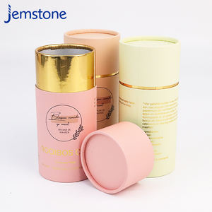 Embalaje de caja de tubo de papel biodegradable de Materiales ecológicos de alta calidad con logotipo personalizado - Product Image 5