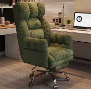 Comoda <span class=keywords><strong>Poltrona</strong></span> Relax per Camera da Letto, <span class=keywords><strong>Scrivania</strong></span> <span class=keywords><strong>e</strong></span> Dormitorio, Sedia con Braccioli per il Tempo Libero - Product Image 1