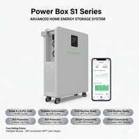 Système de stockage d'énergie solaire LiFePO4 avec onduleur hybride split 51,2 V 10 kWh/15 kWh, communication CAN, alimentation de secours tout-en-un, certifié CE