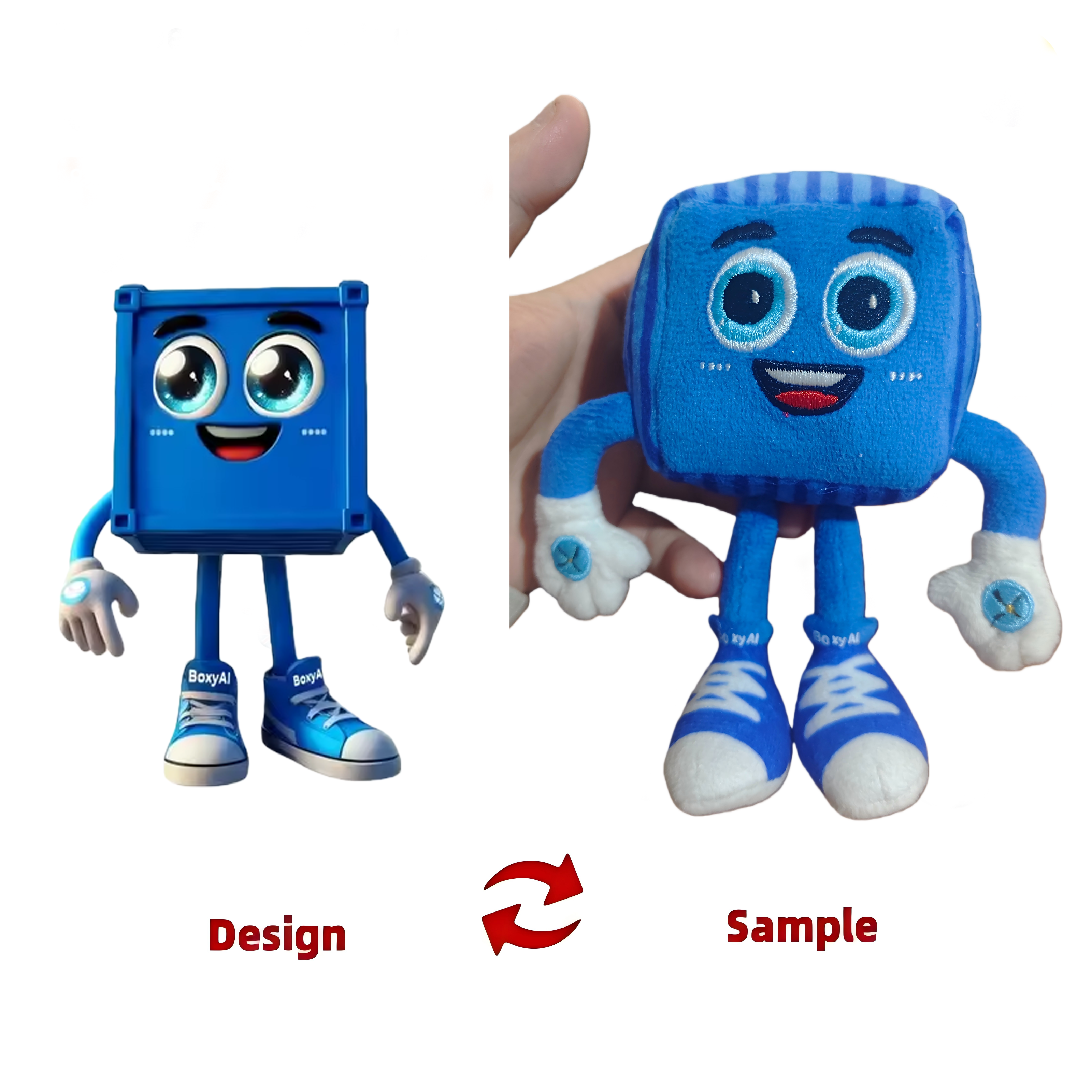 Caja de peluche personalizada