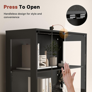 Cave <span class=keywords><strong>à</strong></span> <span class=keywords><strong>vin</strong></span> moderne en verre avec éclairage LED pour bar <span class=keywords><strong>à</strong></span> domicile et salon - Étanche, écologique, installation facile - Product Image 4