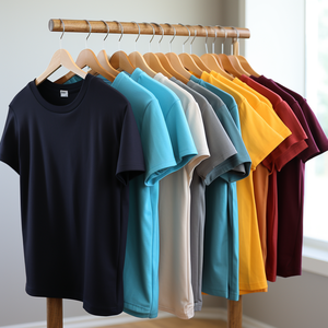 Camiseta de Hombre con Logotipo Personalizado Bordado en Felpa, 100% Algodón, Cuello Redondo, Manga Corta, Corte Regular, Estilo Casual Urbano - Product Image 2