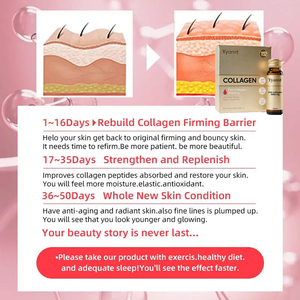 Boisson liquide orale de collagène de poisson et de vitamine C de haute qualité, marque privée OEM/ODM, riche en nutriments et en protéines pour rajeunir la peau - Product Image 2