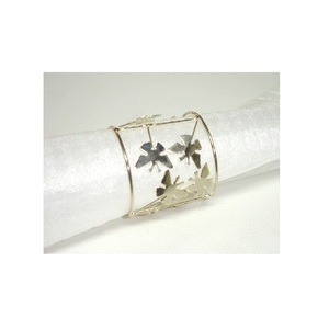 Premium Modern Luxury New Design Hot Selling Aluminum Gold Plated Fancy <b>Cheap</b> Price Wholesale Napkin <b>Ring</b> For Table Decoration - Product Image 2
