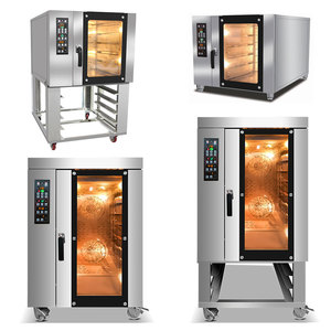 Nướng thiết bị tự động công nghiệp điện nướng Lò quay thương mại 10 khay lò nướng đối lưu để bán - Product Image 3