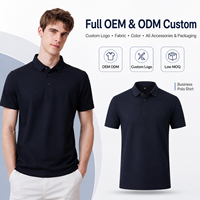 Chemises polo pour hommes aux couleurs Pantone personnalisées, col lisse durable, col soigné, coutures de qualité supérieure, vêtements durables pour détaillants