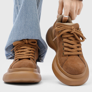 Zapatillas Deportivas Casuales Retro de Gamuza para Hombre 2026, con Suela Gruesa, que Aumentan la Altura, Versátiles y Modernas - Product Image 5