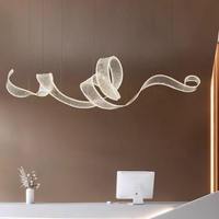Lampe suspendue de décoration intérieure de luxe, design moderne, en acrylique, pour hôtel, hall d'hôtel, villa, restaurant