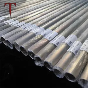Tanium pipa lurus Titanium tebal 1000/1.0mm, pipa lurus tebal banyak ukuran dapat diandalkan untuk mobil, tabung 1.2mm