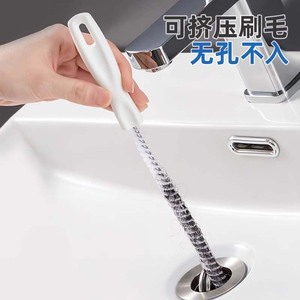 Pipe Unclogging Brush 45cm 60cm Spiral Design For Drain Hair Removal <b>Kitchen</b> Toilet Floor Drains - Product Image 3