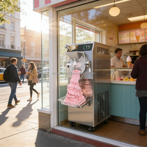 Congélateur discontinu Mehen 25L pour machine à crème glacée, machine à glace dure, prix usine Chine avec CE ETL - Product Image 1