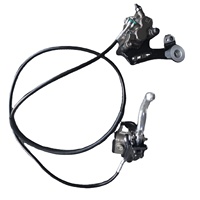 Kit de frein avant hydraulique haute performance en aluminium 7075 pour Sur-Ron Light Bee, étrier CNC à dissipation thermique, pièces de rechange pour vélo électrique