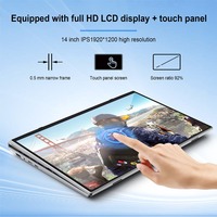 Hot Selling HL140S 2 in 1 Laptop Tablet 14Inch TouchScreen Intel N95 16GB RAM 512GB 1TB SSD Notebook PC Laptop for Business Home
