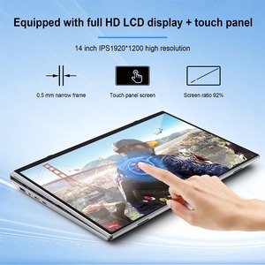 <span class=keywords><strong>Laptop</strong></span> 2 in 1 HL140S, Tablet layar sentuh 14 inci Intel N95 <span class=keywords><strong>16GB</strong></span> <span class=keywords><strong>RAM</strong></span> 512GB 1TB SSD, Notebook PC, <span class=keywords><strong>Laptop</strong></span> untuk rumah bisnis - Product Image 5