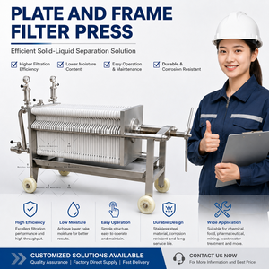 Prensa de Filtro de Cámara de Membrana Industrial Automática Personalizada Ace para Deshidratación de Aguas Residuales, Nueva con Certificación ISO9001/CE - Product Image 3