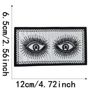 大コレクション刺繍用アイロン用カウボーイアイズパッチ服用バックパック装飾用 - Product Image 5