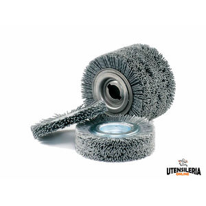 Rouleau abrasif en plastique pour métaux et bois 100x70mm - Product Image 1