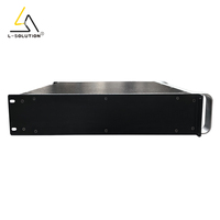 D serisi D418 DSP profesyonel güç amplifikatörü hat dizisi Subwoofer Metal kabuk ile 4 kanallı ses ses AMP